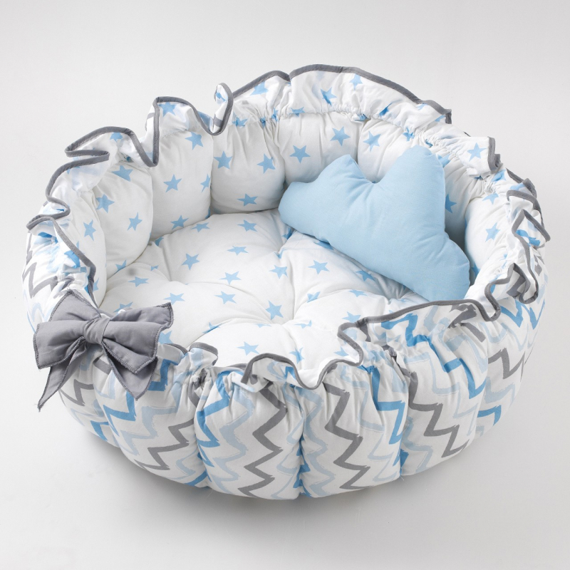 SOFT BABY PODLOGA ZA IGRU WHITE - BLUE